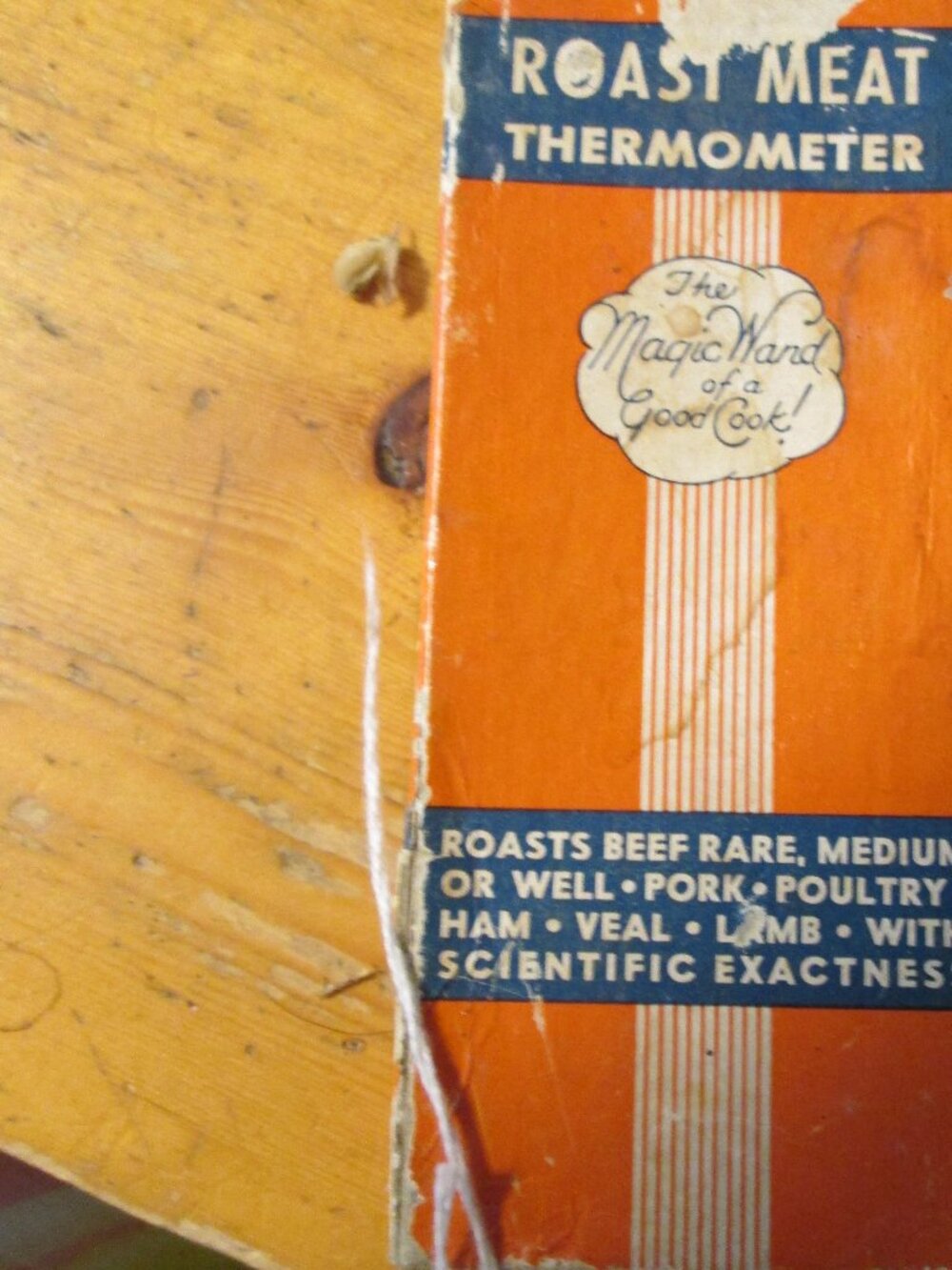 MCM the magic wand meat thermoter in box